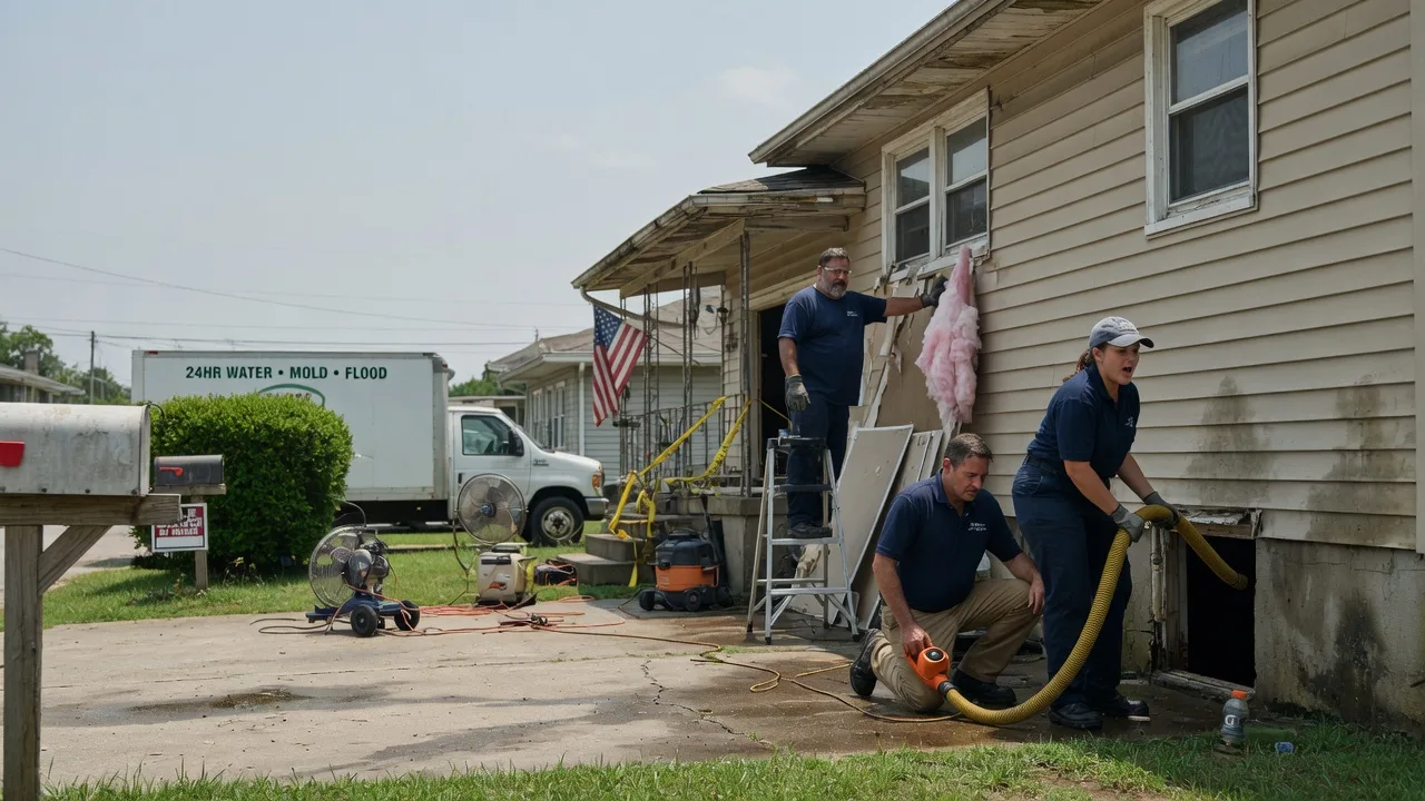 Water Damage Repair in Zaleski, OH near me